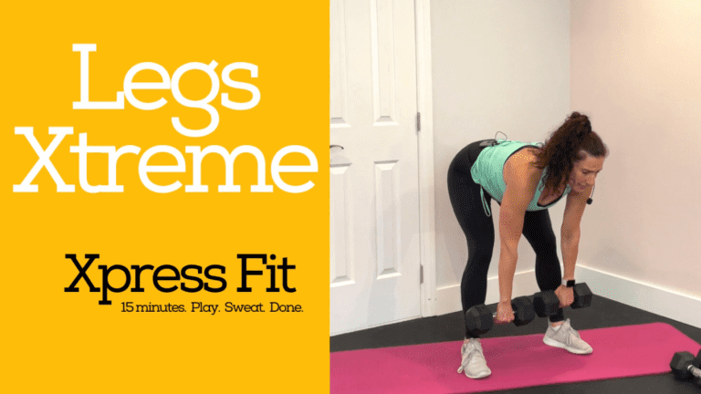 Xpress Fit Legs Xtreme - We’ve got a lot of work to do in just 15 minutes!! Decreasing the rest - increasing the work! Welcome to XTREME! Let’s rock those LEGS :)