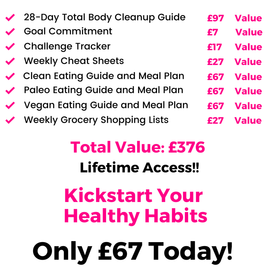 28-Day Total Body Clean Up Offer