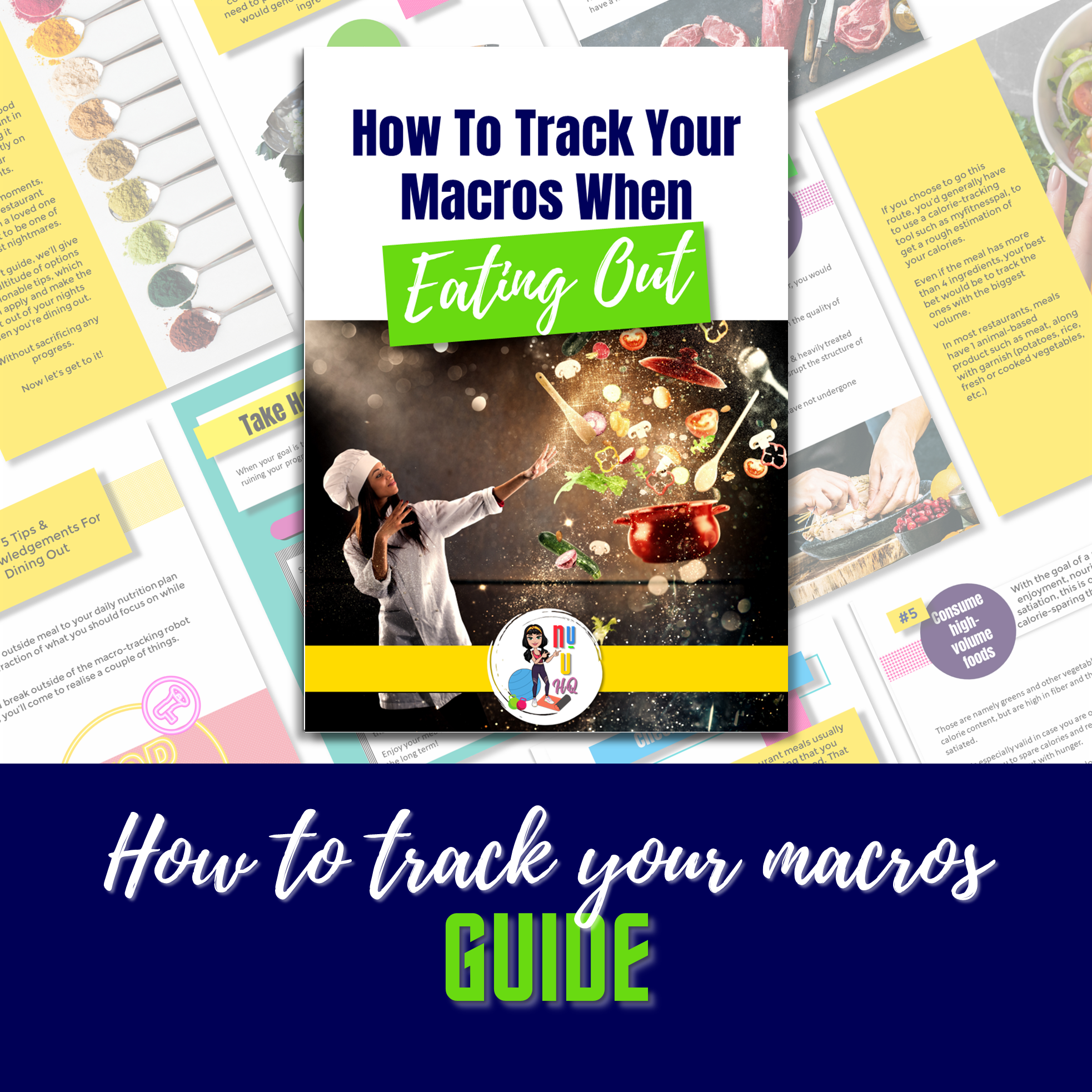 How to track your macros when eating out guide
