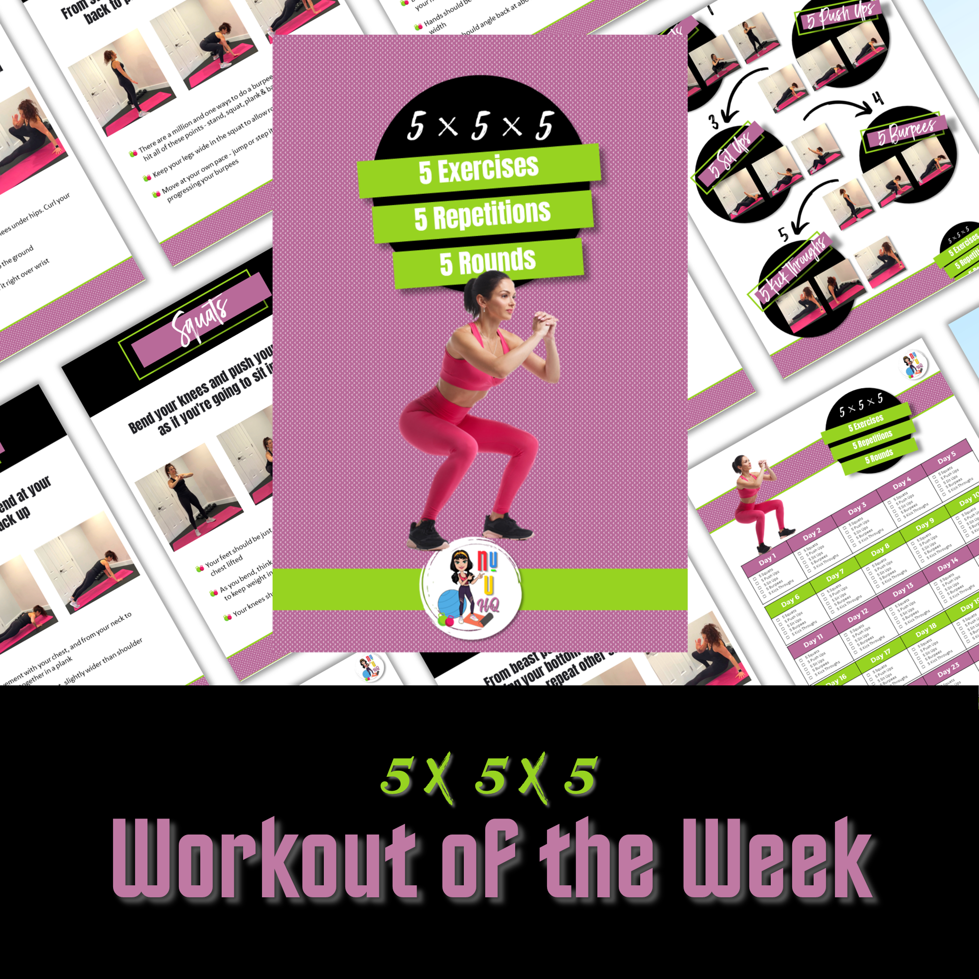 Workout of the week - 5 x 5 x 5