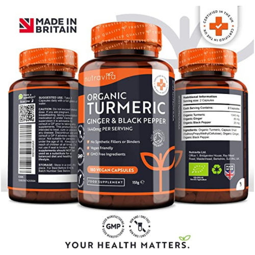 nuuhq.com - best turmeric supplements UK Nutravita